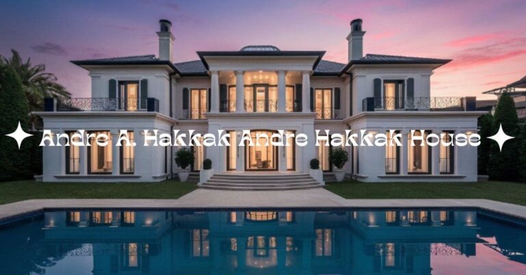 Andre A. Hakkak Andre Hakkak House – Learn About Hakkak’s Dream Home!