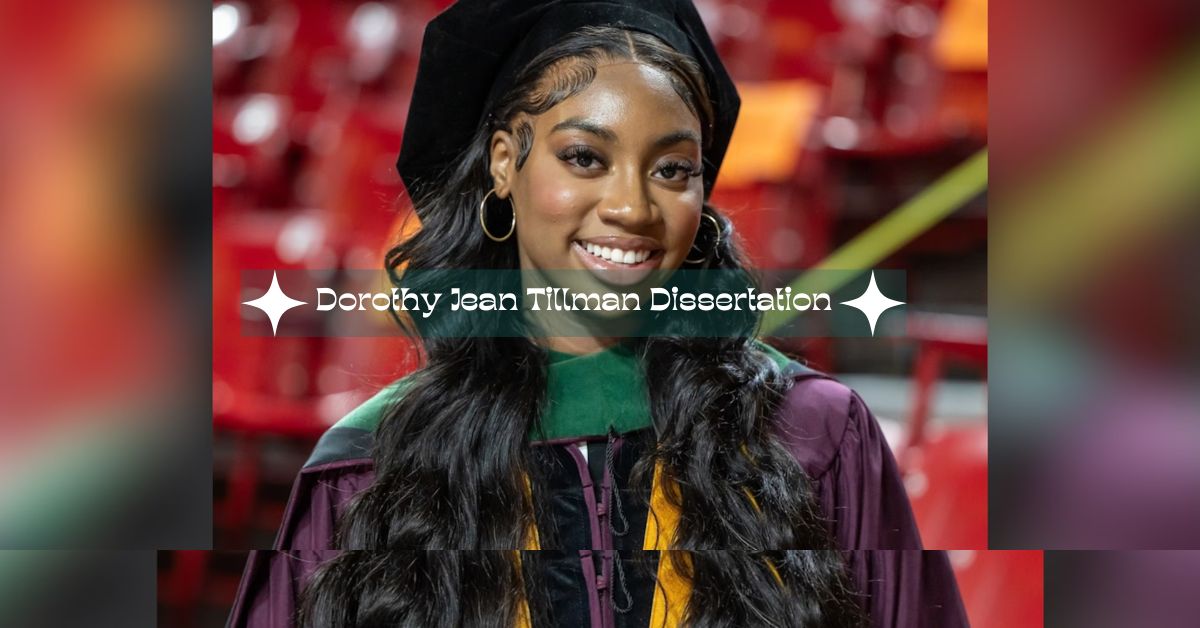 Dorothy Jean Tillman Dissertation