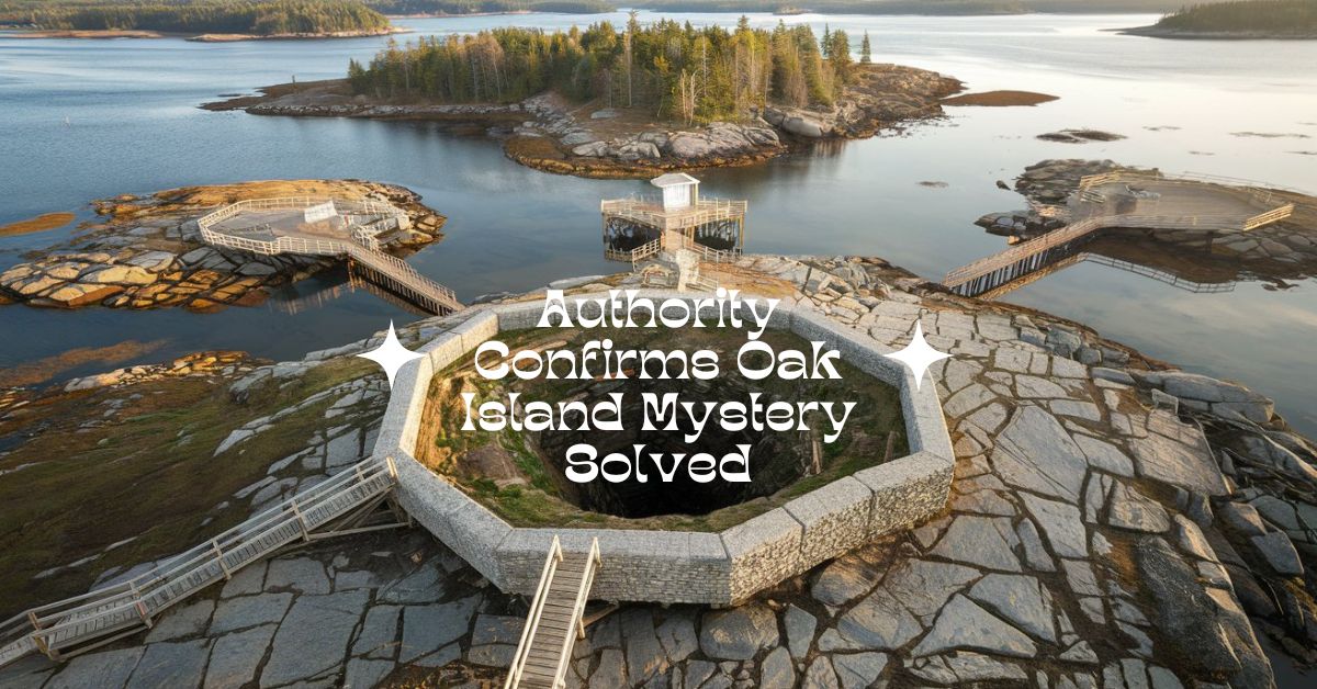 Authority Confirms Oak Island Mystery Solved