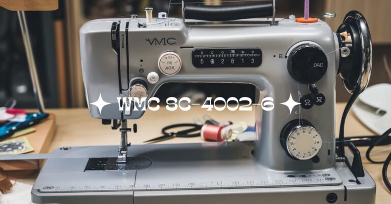 WMC SC-4002-6: Revolutionizing the Art of Sewing